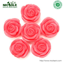 Soap Molds 6-cavity  Roses Soft Silicon mold DIY Mould For pudding Jelly Cake handmade soap 2024 - buy cheap