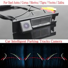 Lyudmila Car Intelligent Parking Tracks Camera FOR Opel Astra Corsa Meriva Tigra Vectra Zafira / Reverse Camera Rear View Camera 2024 - buy cheap