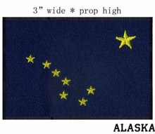Parche bordado de la bandera de California, 3 "de ancho, envío/tars/bordado para regalar 2024 - compra barato