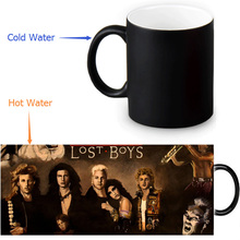 Tazas de café mágicas The Lost Boys, tazas de té que cambian de calor, 12 OZ/350ml, novedad 2024 - compra barato