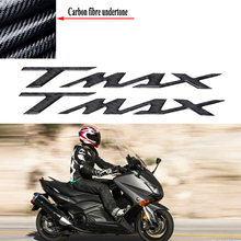 1 pair Motorcycle 3D stickers 3D Mark T Max Stickers Carbon fiber epoxy For Yamaha TMAX 500 530 T Max T-Max 500 530 2024 - buy cheap