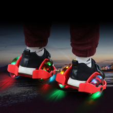 Children Heel Wheel Roller Skate Shoes Hot Wheels Sports Colorful LED Flashing Small Whirlwind Pulley For Kids 4 LED Light IA85 2024 - buy cheap