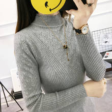 2020 Female Casual Pullover New Women Solid Sweater Turttleneck Autumn And Winter Style 2024 - buy cheap