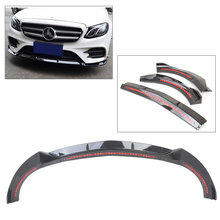 Protetor de para-choque frontal automotivo, para mercedes benz e-class w213, versão esportiva, feito de fibra de carbono, 2018, 2019 2024 - compre barato