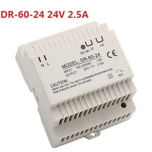 24VDC 2.5A 60W Din Rail Switching model power supply SMPS DR-60-24 2024 - buy cheap