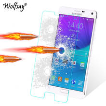 2 шт для защиты экрана Samsung Galaxy Note 4 закаленное стекло для Samsung Galaxy Note 4 стекло для Samsung Note 4 N9100 пленка 2024 - купить недорого