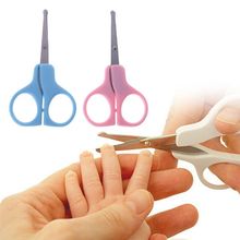 1PC Nail Clippers Baby Nails Cutter Grooming Nursing Care Newborn Kids Safety Stainless Steel Scissors Random Color 2024 - buy cheap