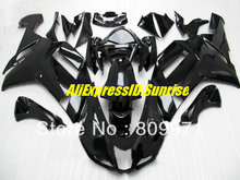 На заказ все блестящий черный обтекатель комплект для KAWASAKI Ninja ZX6R 636 2007 2008 ZX 6R ZX-6R 07 08 2024 - купить недорого