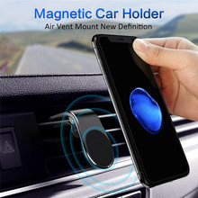 Metal Magnetic Car Phone Holder for iPhone Samsung Xiaomi 360 Air Magnet Stand in Car GPS 2024 - buy cheap