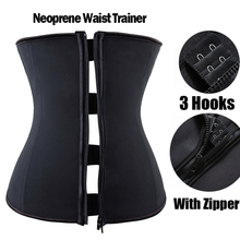 Zipper and Hook Double Control Body Shaper Slimming Waist Trainer Cincher Postpartum Belt Tummy Abdomen Girdle Shapewear S-4XL 2024 - buy cheap