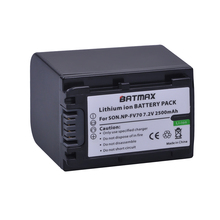Batmax 1 Pc NP-FV70 NP FV70 NPFV70 Rechargeable Li-ion Camera Battery for Sony HDR-CX230 HDR-CX150E HDR-CX170 CX300 FV50 FV6 2024 - buy cheap