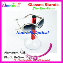 Show 2pcs Glasses Eyeglass Sunglasses Eyewear Store Aluminum Alloy Pipe Display Stands Shelf On Counter CK420-2 Free Shipping 2024 - buy cheap