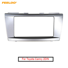 FEELDO Car 202x102 мм аудио рамка фасции адаптер для Toyota Camry 2006-2011 установка DVD Радио Панель Даш рамка # AM3854 2024 - купить недорого