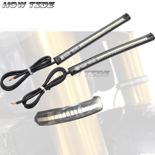 Kit de señal de giro de horquilla LED, luz indicadora de señal de giro para HONDA Crf250r Vtx Cb190r Cbr 250/250r/600/650f/929/1000rr Cbr1100xx 2024 - compra barato