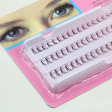 Pestañas postizas para mujer, extensiones de pestañas postizas de 8, 10, 12mm, maquillaje Individual, no magnéticas, 60 uds. 2024 - compra barato