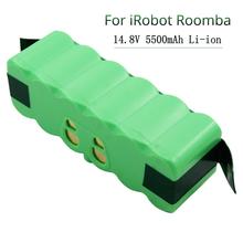 Batería de repuesto recargable para iRobot Roomba, pila de ion de litio de 14,8 V y 5500mAh para aspiradora 500, 550, 580, 600, 650, 700, 780, 880, 800, 980 2024 - compra barato