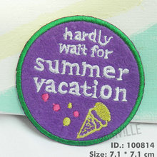 2016 Fallout 100814 Summer Vacaton Iron-on Patches "easy To Apply, Just Iron-on" Guaranteed 100% Quality Patch + Free Shipping 2024 - buy cheap