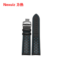 New Arrival Watch Band  20mm 22mm genuine leather straps for heuer band with deployment  clasp cowhide leather bottom fashion 2024 - buy cheap