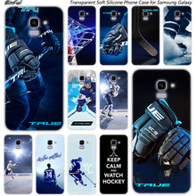 Ice Hockey Rink sport Silicone Phone Case For Samsung Galaxy J8 J6 J4 2018 J2 Core J5 J6 J7 Prime J3 2016 2017 EU J4 Plus Cover 2024 - buy cheap