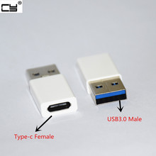 Высокая Скорость USB 3,1 Тип C Female to USB 3,0 Мужской Порты и разъёмы адаптер USB-C для USB3.0 Тип-разъём конвертер/белый Цвет 2024 - купить недорого