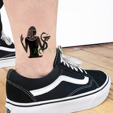 Waterproof Temporary Tattoo Sticker Ancient Egypt snake Fake Tatto Flash Tatoo Tatouage hand foot arm belly For Men Women girl 2024 - buy cheap