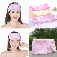 1PC Women Adjustable Makeup Toweling Hair Wrap Head Band Soft Salon SPA Facial Headband Hairband Colorful Hair Accessories 2024 - buy cheap