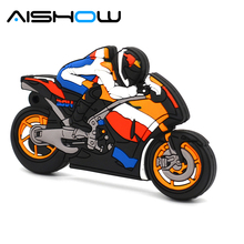 Cool Motorcycle 4GB 8GB 16GB 32GB 2.0 usb flash drive pen drive Racer Plastic Model 64g memory stick usb flash card 2024 - buy cheap