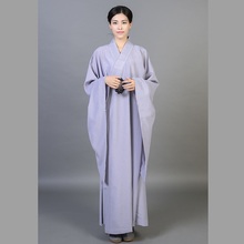 Buddhist monk robes female uniform zen clothing shaolin monk clothes buddhist monk costume women  TA543 2024 - buy cheap