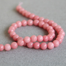 8mm Fashion Faceted Pink  beads chalcedony beads Round DIY stones 15" 2pc/lot Jewelry making design wholesale 2024 - buy cheap