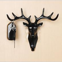 1PC New Wall Decor Hooks Antlers American Style Household Decor Hooks Multi-purpose Wall Coat Keys Bags Clothes Hook MI 010 2024 - buy cheap