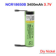 18650 батарея Новый NCR18650B 3,7 V 3400 mAh 18650 литий-ионная аккумуляторная батарея "сделай сам", не содержит никель, переносных зарядных устройств Turmera ap5 2024 - купить недорого