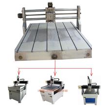 Estrutura de moldagem de máquina de router cnc 6090, torno completo, 600*900mm pode adicionar fuso de 80mm 2024 - compre barato