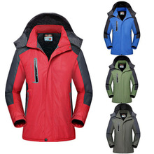 Chaqueta térmica de Snowboard para hombre, ropa de acampada, equipo de invierno con capucha, esquí, senderismo, impermeable, cortavientos 2024 - compra barato