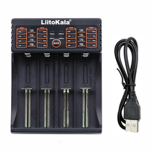 Liitokala Lii-402 18650 charger 1.2V 3.7V 3.2V 3.85V AA / AAA 26650 10440 16340 25500 NiMH lithium battery smart charger 2024 - buy cheap