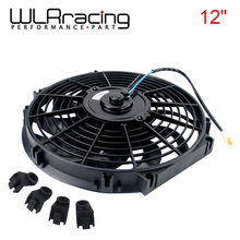 WLR - 12 Inch Universal 12V 80W Slim Reversible Electric Radiator AUTO FAN Push Pull With mounting kit Type S 12" WLR-FAN12 2024 - buy cheap
