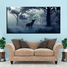 Home Decor Canvas Painting Animal deer Wall Art Poster Canvas Prints Modern Wall Pictures for Living Room 2024 - buy cheap