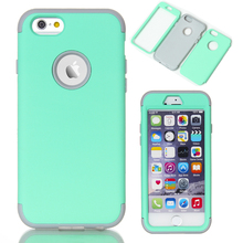 For Apple iPhone 6 6S Plus 4.7 5.5 Phone Cases Soft Rubber Silicone Hard PC Hybrid Covers Fundas Back Shell w/Screen Protector 2024 - buy cheap