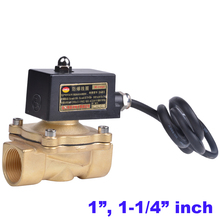 Explosion proof solenoid valve brass 1 inch 1-1/4" Normally close 2W250-25 2W350-35 2 way natural gas solenoid valve 2024 - buy cheap