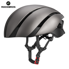 ROCKBROS 2018 Новый Сверхлегкий велосипедный шлем для мужчин и женщин, для езды на велосипеде, Интегрированный шлем, светоотражающая MTB велосипедная Защитная шапка 57-62 см 2024 - купить недорого