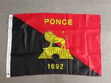 Bandeira portoriano lion 150 ponce johnin, 90x1692 cm 2024 - compre barato