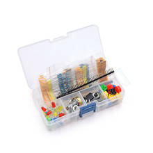 Free shipping!Electronics component pack with resistors, LEDs, Switch, Potentiometer for Arduino UNO, MEGA2560, Raspberry Pi 2024 - buy cheap