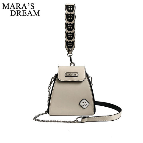 Mara's Dream PU leather Messenger Bags For Women 2018 Small Mini Solid Color Shoulder Bag Women Crossbody Handbag Clutch Bags 2022 - buy cheap