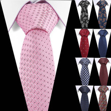 100% gravata de seda magro 7.5 cm gravata floral alta moda polka dot gravatas para homens de algodão fino gravatas 2019 gravatas 2024 - compre barato