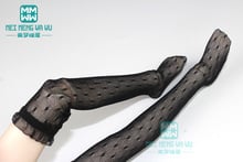 BJD accessories for 1/3 1/4 1/6 BJD SD DD doll fashion black polka dot socks, net stockings, lace stockings 2024 - buy cheap