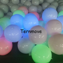inflatable led lighting beach ball advertising pvc material transparent giant water toy ball concert thrown decoration balloon 2024 - buy cheap