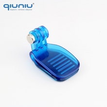 QIUNIU Blue Travel Quick Clamp Clip Mount Adapter Backpack Hat Clip for GoPro Hero 2 3 3+ 4 5 for Xiaomi Yi For GoPro Accessory 2024 - buy cheap