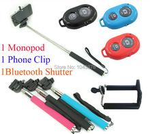 2 in 1  Bluetooth Mobile Phone Monopod Self-timer Stick Tripod Handheld Monopod For iPhone Android Smart Phone 2024 - buy cheap