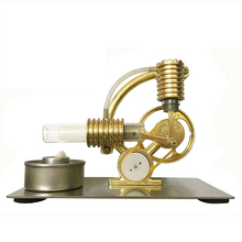 Generador de Motor Stirling de calefacción de aire caliente, modelo de juguete educativo de ciencia, Kit 2024 - compra barato