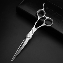 Tesouras do cabeleireiro 6 polegada profissional tesoura de aço inoxidável qualidade tesouras do cabelo equipamento do salão cabelo 2024 - compre barato