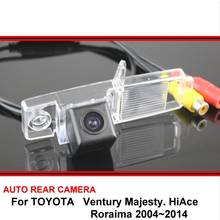 For TOYOTA Ventury HiAce Roraima 2004~2014 Car Reverse Backup HD CCD Wide Angle Rearview Parking Rear View Camera Night Vision 2024 - buy cheap